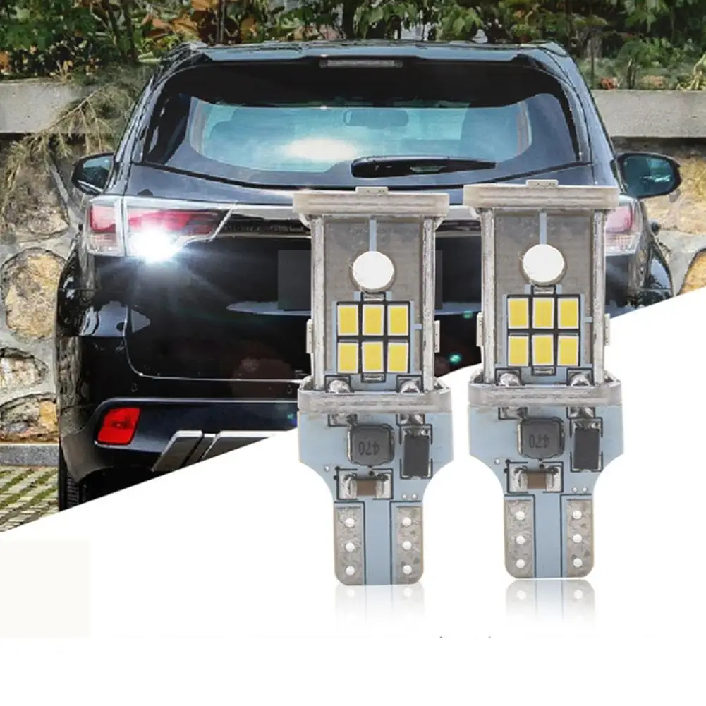 1 Pair Car LED Light W16W T15 3020 18SMD 6000k Highlight Decoding Signal Lamp Backup Parking Light Parts
1 Pair Car LED Light W16W T15 3020 18SMD 6000k Highlight Decoding Signal Lamp Backup Parking Light Parts