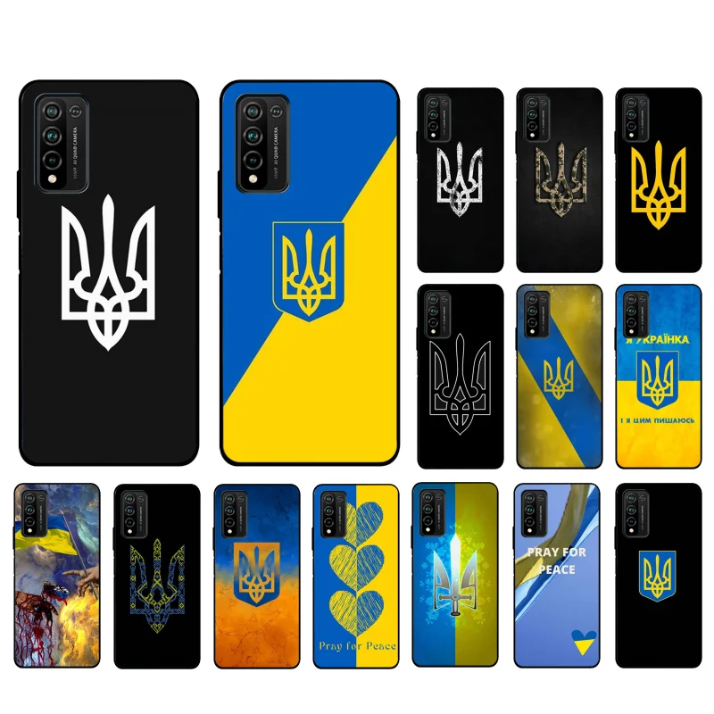 

Ukraine Flag Phone Case for Huawei Honor 50 10X Lite 20 7A 7C 8X 9X Pro 9A 8A 8S 9S 10i 20S 20lite 7X 10 lite