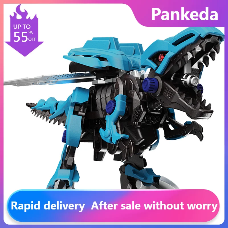 Simulation Tyrannosaurus Dinosaur Rex Triceratops Assembles Toy Electric Assembly Would Leave Moving Blocks Animal Model Gifts
Simulation Tyrannosaurus Dinosaur Rex Triceratops Assembles Toy Electric Assembly Would Leave Moving Blocks Animal Model Gifts