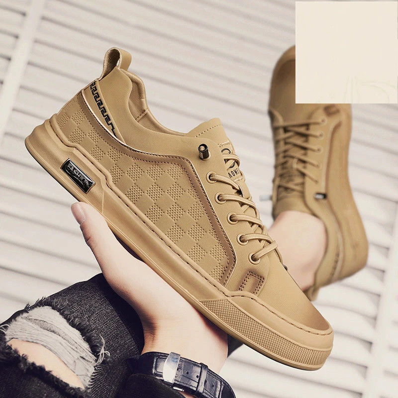 Luxury Men's Shoes Casual Low Top Male Sneakers Leather Outdoor Walking Fashion Students Running Designer Tennis Flat
Luxury Men's Shoes Casual Low Top Male Sneakers Leather Outdoor Walking Fashion Students Running Designer Tennis Flat