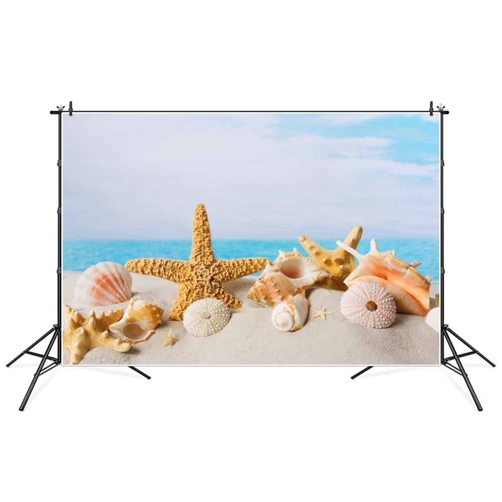 Seastar Shells Conches On Sands Birthday Decoration Photography Backdrop Summer Blue Sea Beach Party Photoshoot Background Props
Seastar Shells Conches On Sands Birthday Decoration Photography Backdrop Summer Blue Sea Beach Party Photoshoot Background Props