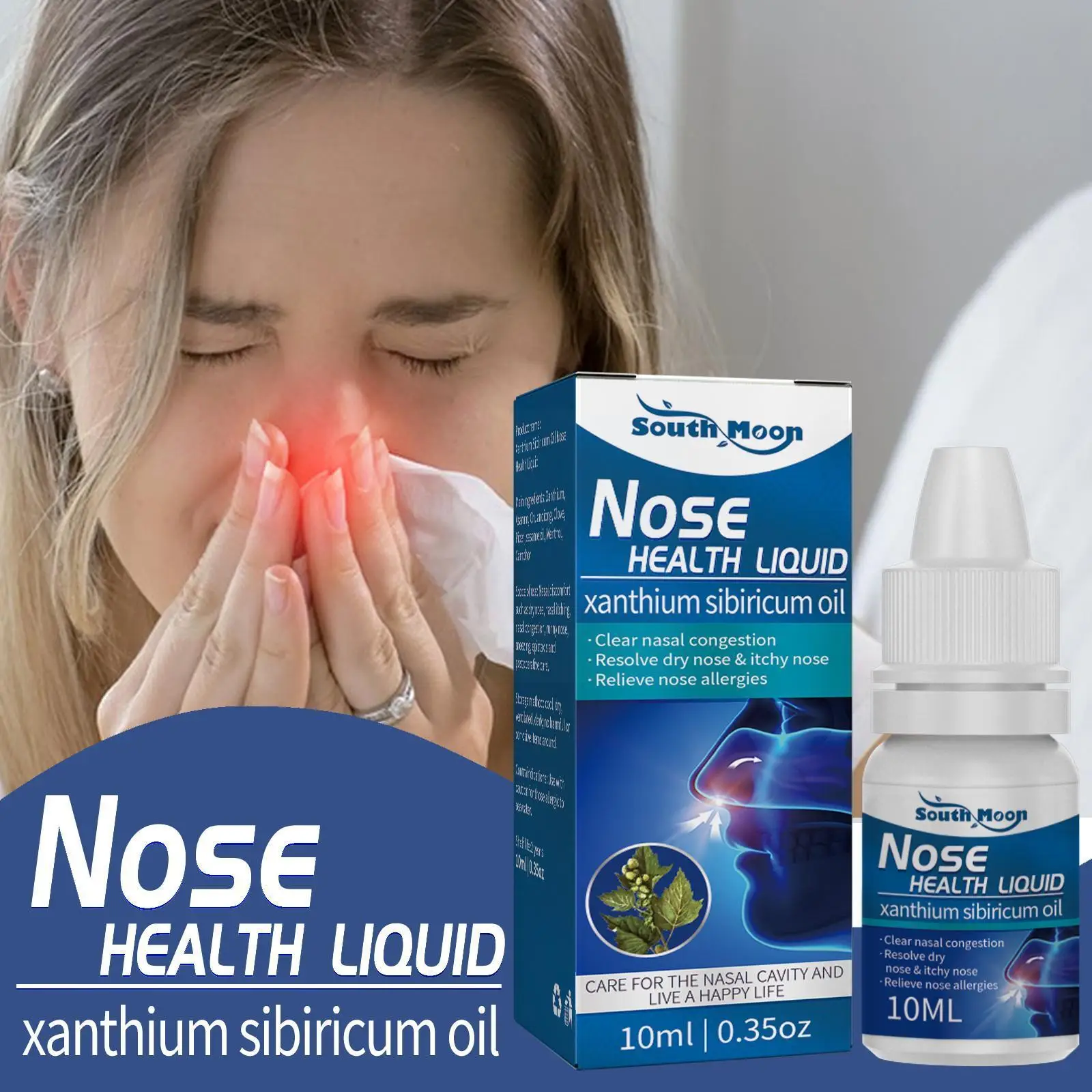 Cocklebur Nose Oil Rhinitis Nasal Essential Oil For Nasal Congestion Sneezing Dry Itching Nasal Mucus Sensitive Chronic Rhi S2K0
Cocklebur Nose Oil Rhinitis Nasal Essential Oil For Nasal Congestion Sneezing Dry Itching Nasal Mucus Sensitive Chronic Rhi S2K0
