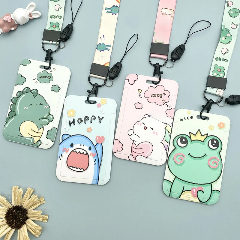 Cute Student Card Cover Set Girl Bus Card Access Card Badge Holder Lanyard Long Rope Neck Strap Lanyard Badge Protective Sleeve
Cute Student Card Cover Set Girl Bus Card Access Card Badge Holder Lanyard Long Rope Neck Strap Lanyard Badge Protective Sleeve