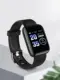 Mais pulseira inteligente esportes pulseira d13 tela colorida pedômetro esportes lembrete bluetooth freqüência cardíaca pressão arterial