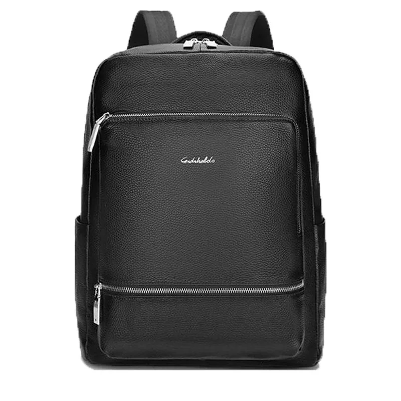 2022 New Brand 100% Genuine Leather Men Backpacks Real Natural Leather Student Backpack Boy Luxury Business Laptop School Bag 
2022 New Brand 100% Genuine Leather Men Backpacks Real Natural Leather Student Backpack Boy Luxury Business Laptop School Bag