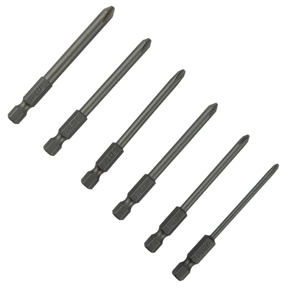 6Pcs/Set 75mm Long 1/4'' Shank Screwdriver Bits Set Steel Magnetic Hex Cross Head Screw Driver Screwdriver Bit Hand Tools
6Pcs/Set 75mm Long 1/4'' Shank Screwdriver Bits Set Steel Magnetic Hex Cross Head Screw Driver Screwdriver Bit Hand Tools