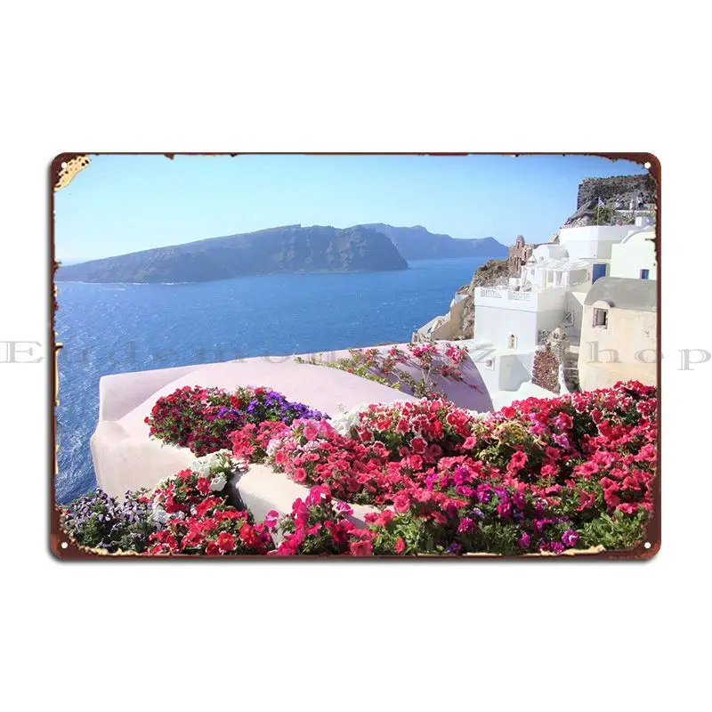 Santorini View Metal Sign Mural Print Wall Decor Pub Designing Tin Sign Poster
Santorini View Metal Sign Mural Print Wall Decor Pub Designing Tin Sign Poster