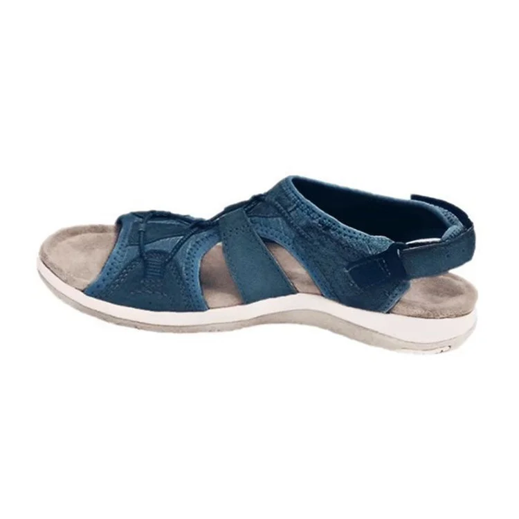 Women's Roman Slope Heel Sandals Round Head Velcro One Size Beach Solid Sandals Women
Women's Roman Slope Heel Sandals Round Head Velcro One Size Beach Solid Sandals Women