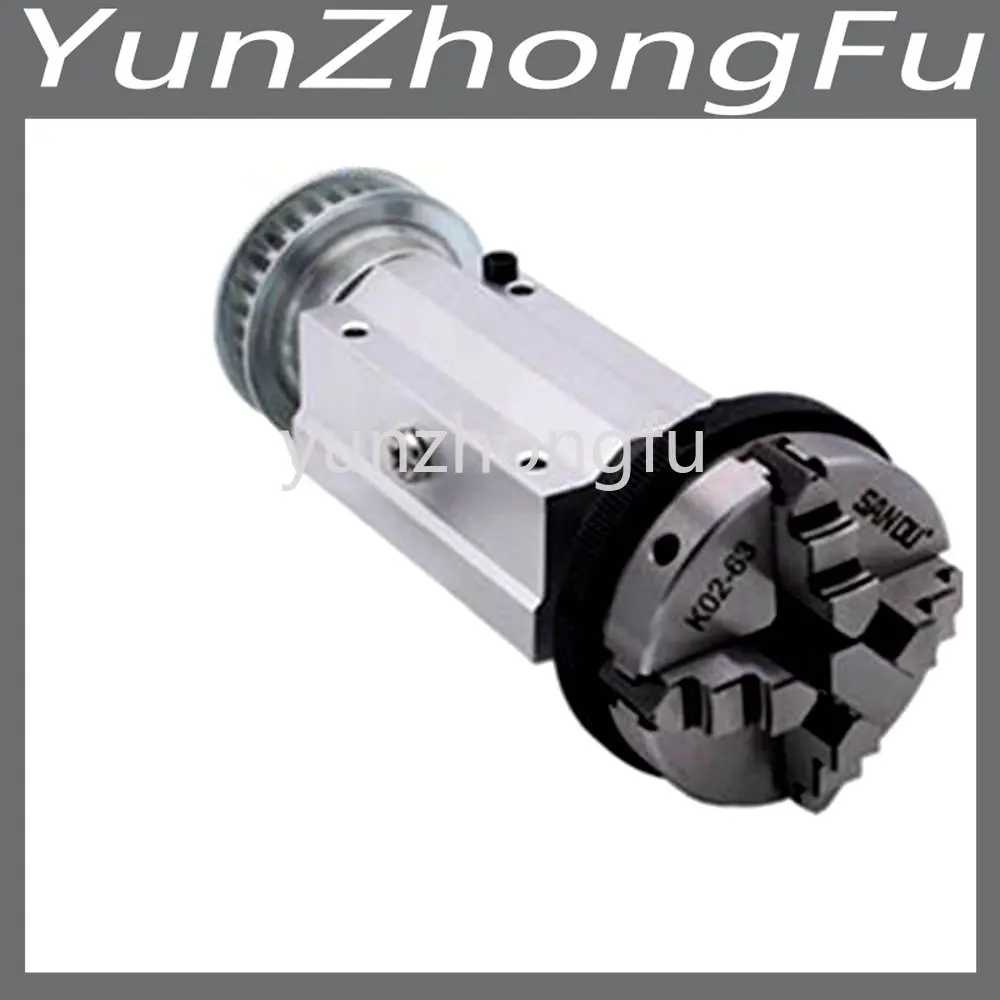 

Miniature Lathe Woodworking Bead Machine 63 Four-jaw Chuck Spindle Assembly Through Hole 65 Small 50 Three-jaw Rotary Chuck