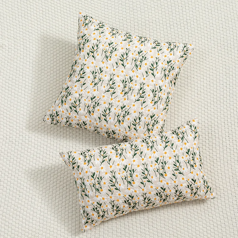 Home Decoration Floral Cushion Cover Daisy Floral 45x45cm/30x50cm Embroidery Pillow Cover Soft Cozy for living room Bedroom Sofa
Home Decoration Floral Cushion Cover Daisy Floral 45x45cm/30x50cm Embroidery Pillow Cover Soft Cozy for living room Bedroom Sofa