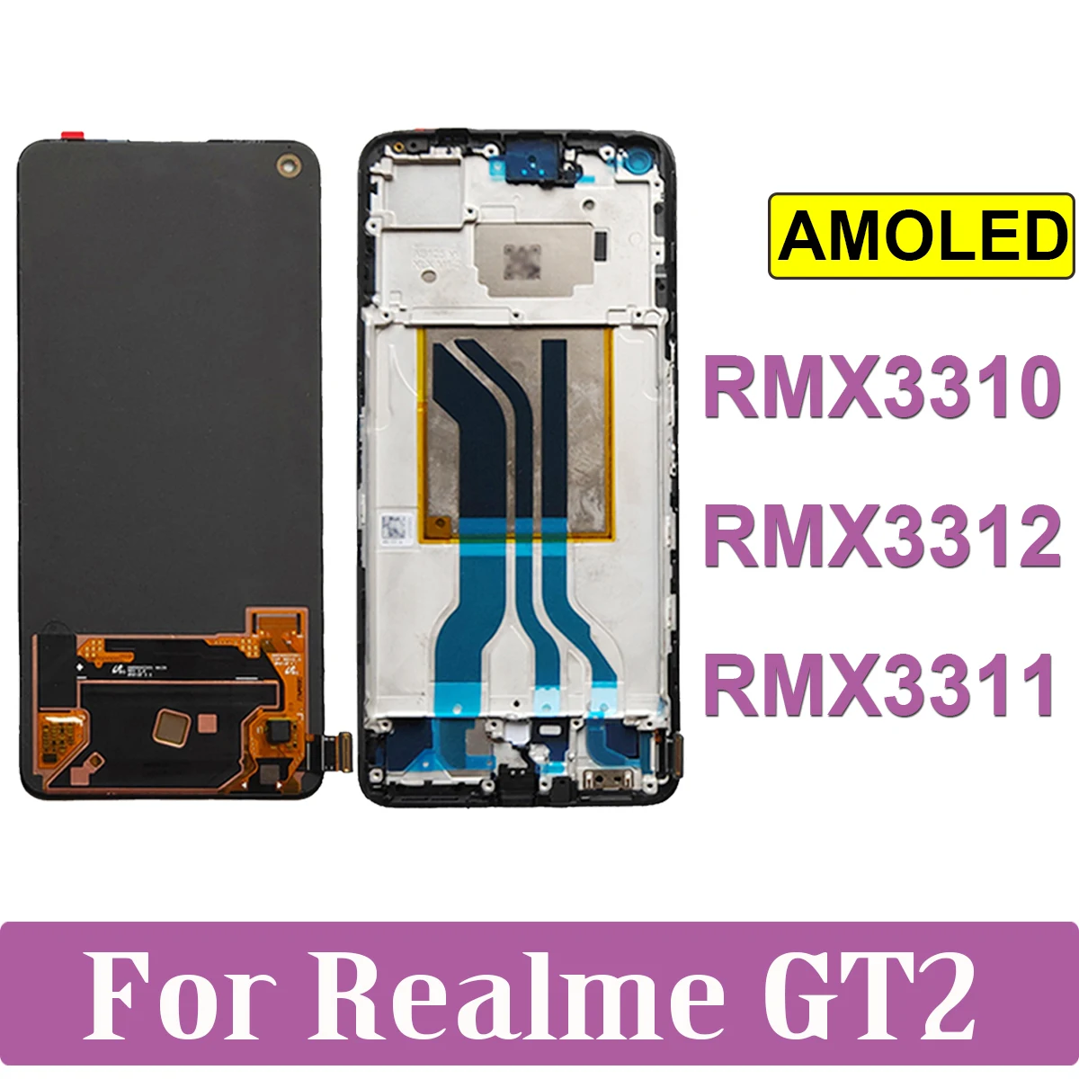 6,62 "оригинальный AMOLED ЖК-дисплей для OPPO Realme GT2 кодирующий преобразователь сенсорного экрана в сборе для Realme GT 2 RMX3310 RMX3312 RMX3311 LCD
6,62 "оригинальный AMOLED ЖК-дисплей для OPPO Realme GT2 кодирующий преобразователь сенсорного экрана в сборе для Realme GT 2 RMX3310 RMX3312 RMX3311 LCD