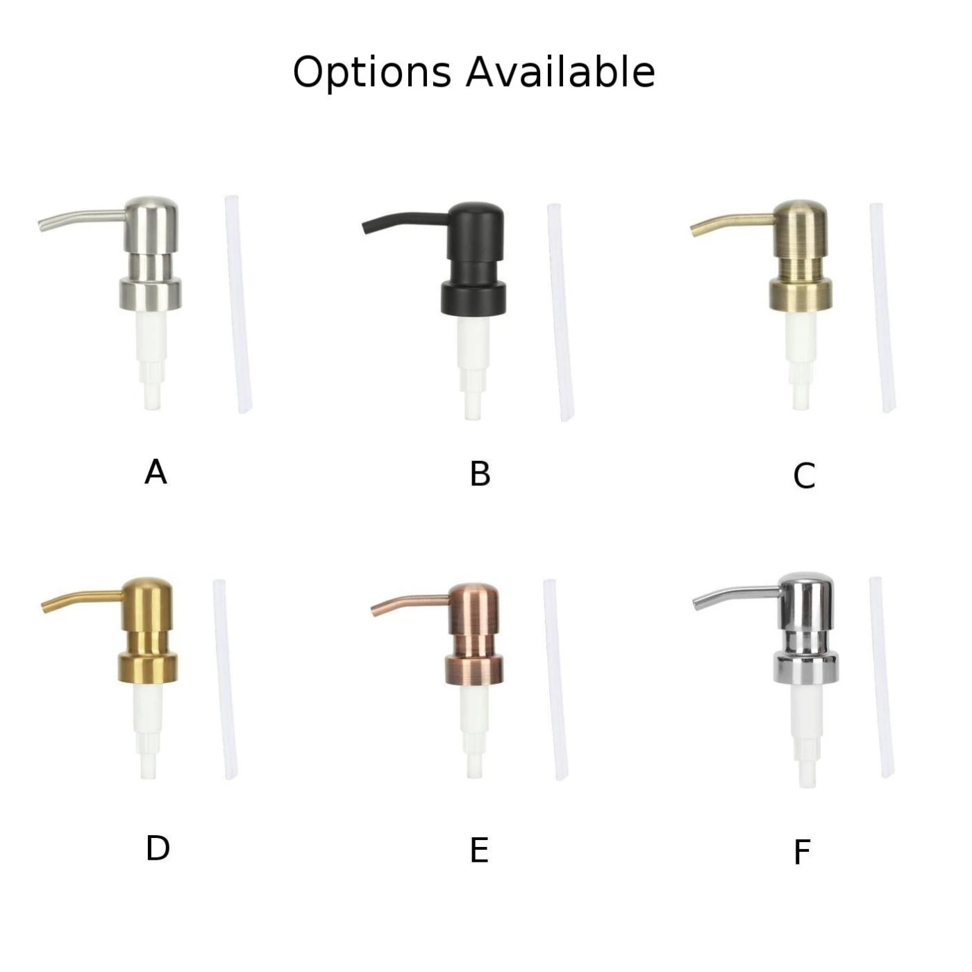 Stainless Steel Liquid Pump Spring Press Pump Distributor Pump Multi-color Lotion Bottles Various Split Bottles Anti Leakage
Stainless Steel Liquid Pump Spring Press Pump Distributor Pump Multi-color Lotion Bottles Various Split Bottles Anti Leakage