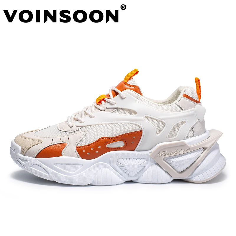 Voinsoon Light Breathable Men Running Shoes Soft Flexible Outdoor Sports Shoes Anti-odor Sweat-absorbing Mesh Lined Sneakers
Voinsoon Light Breathable Men Running Shoes Soft Flexible Outdoor Sports Shoes Anti-odor Sweat-absorbing Mesh Lined Sneakers