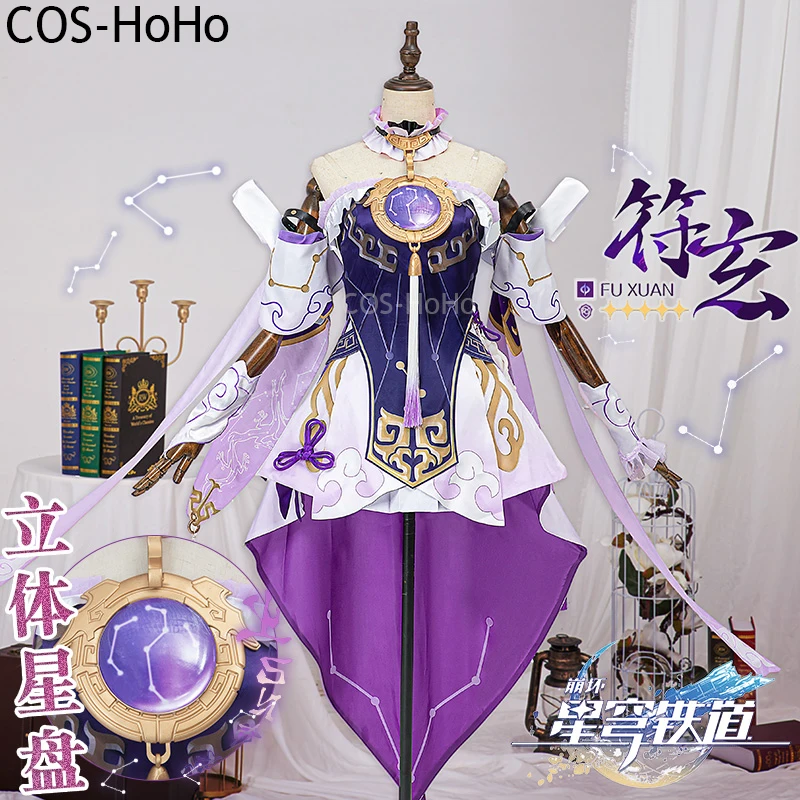COS-HoHo Honkai: Star Rail Fu Xuan Game Suit Ancient Stargazer Elegant Dress Cosplay Costume Halloween Party Outfit Women XS-3XL
COS-HoHo Honkai: Star Rail Fu Xuan Game Suit Ancient Stargazer Elegant Dress Cosplay Costume Halloween Party Outfit Women XS-3XL
