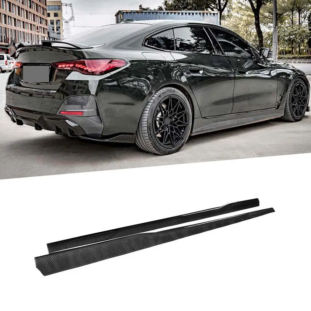 Dry Carbon Fiber FRP Side SkirtsApron Extension Lip Spoiler Bodykits for BMW 4 Series i4 Sedan 2021+ FRP Side Door Bumper Skirts
Dry Carbon Fiber FRP Side SkirtsApron Extension Lip Spoiler Bodykits for BMW 4 Series i4 Sedan 2021+ FRP Side Door Bumper Skirts