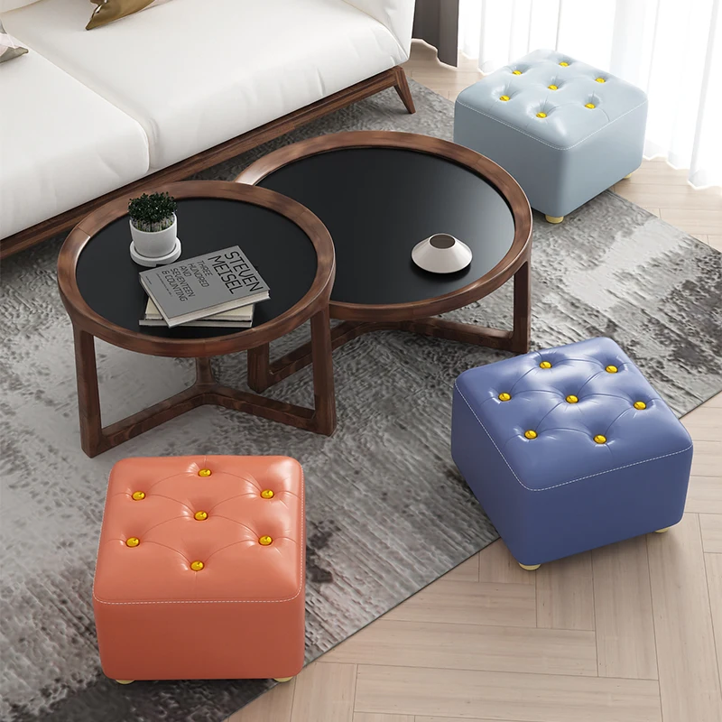 Simple Small Stool In The Home Living Room Low Stool Shoe Change Stool Creative Light Luxury Home Bench Soft Seat Stool
Simple Small Stool In The Home Living Room Low Stool Shoe Change Stool Creative Light Luxury Home Bench Soft Seat Stool