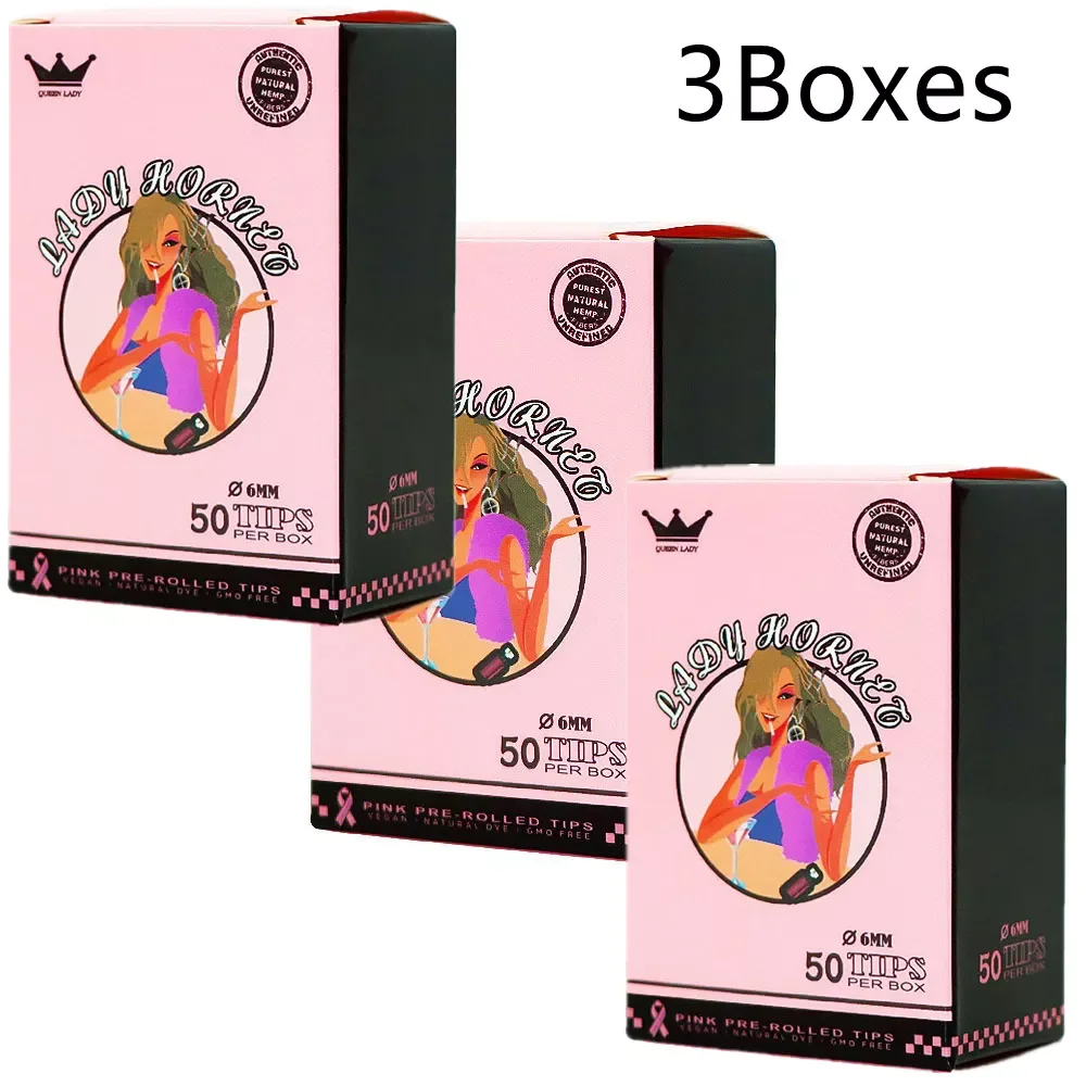 New in 50pcs/box Lady Hornet Diameter 6mm Pink Disposable Cigarette Filters Tobacco Accessories Rolling Paper envio gratis tools
New in 50pcs/box Lady Hornet Diameter 6mm Pink Disposable Cigarette Filters Tobacco Accessories Rolling Paper envio gratis tools