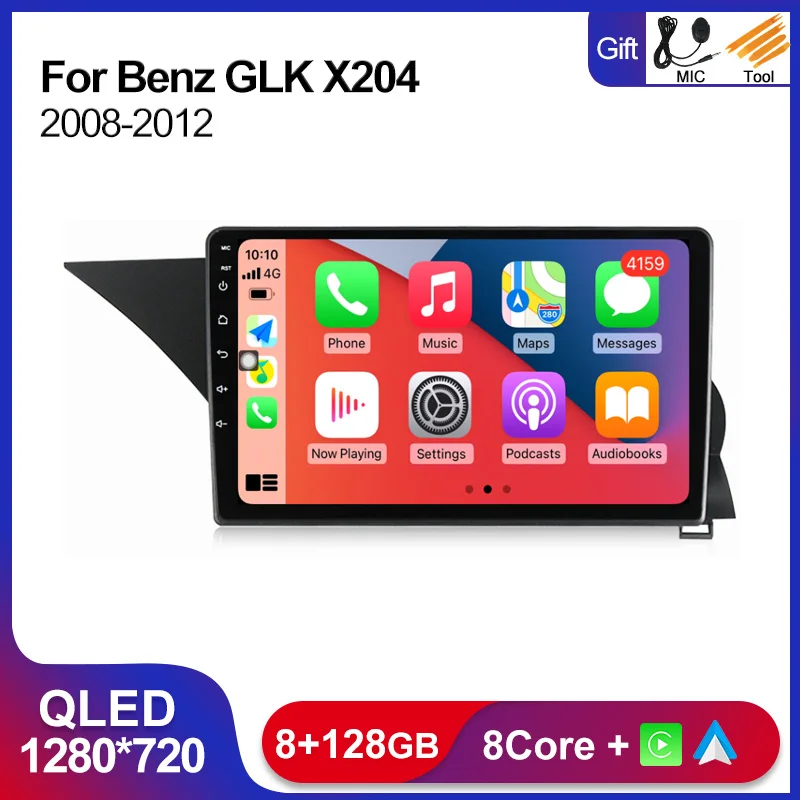 Автомагнитола для Mercedes benz GLK Class GLK-Class X204 2008-2012, автомагнитола 2Din с Android экраном, автомобильный мультимедийный плеер Carplay с Wi-Fi
Автомагнитола для Mercedes benz GLK Class GLK-Class X204 2008-2012, автомагнитола 2Din с Android экраном, автомобильный мультимедийный плеер Carplay с Wi-Fi