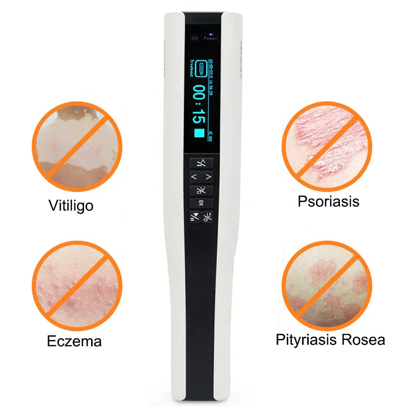 Vitiligo treatment device Kernel home uvb phototherapy KN4003BL2D rechargeable portable 311nm uvb device for vitiligo
Vitiligo treatment device Kernel home uvb phototherapy KN4003BL2D rechargeable portable 311nm uvb device for vitiligo