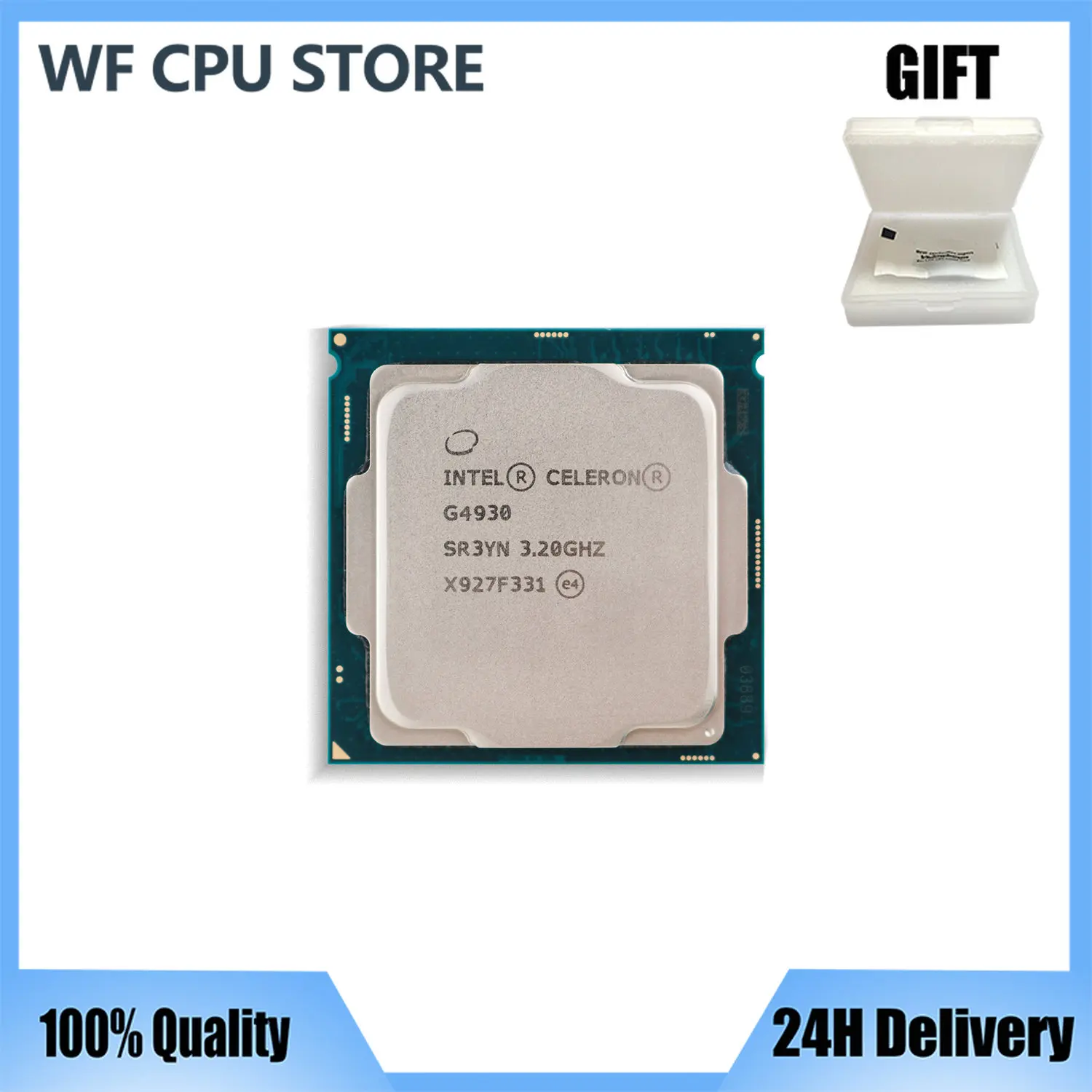 Процессор Intel Celeron G4930 для процессора Intel Celeron G4930 3,2 ГГц Dual-Core Dual-Thread 54 Вт LGA 1151
Процессор Intel Celeron G4930 для процессора Intel Celeron G4930 3,2 ГГц Dual-Core Dual-Thread 54 Вт LGA 1151