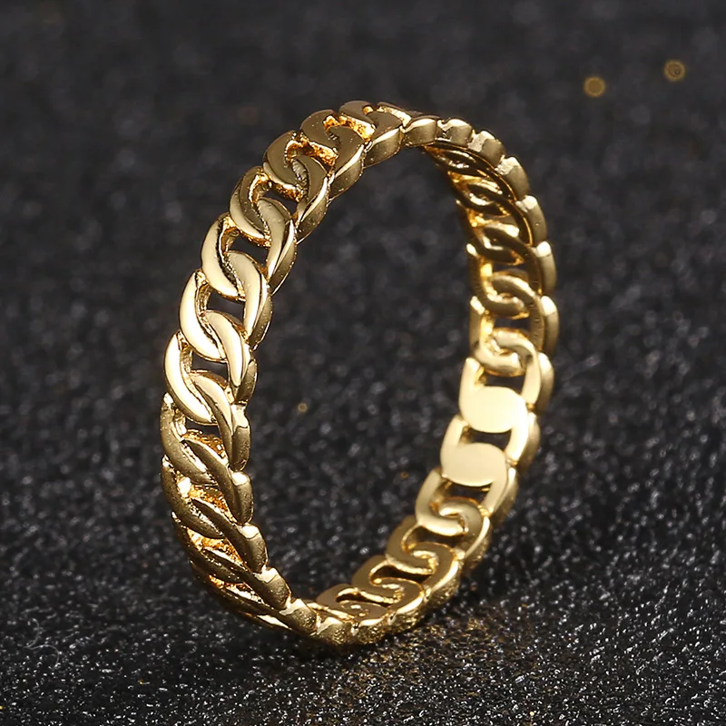 New Style Classic Smooth Ring Couples Ring Gold-plated Personality Simple Ring Accessories
New Style Classic Smooth Ring Couples Ring Gold-plated Personality Simple Ring Accessories