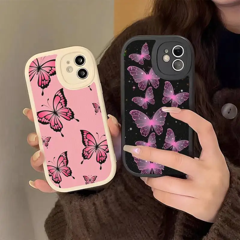 Beauty Pink Butterfly Phone Case Hard Leather Phone Case for iPhone 13 12 Mini 11 14 Pro Max Xs X Xr 7 8 Plus 6 6s Se 2022 Cover
Beauty Pink Butterfly Phone Case Hard Leather Phone Case for iPhone 13 12 Mini 11 14 Pro Max Xs X Xr 7 8 Plus 6 6s Se 2022 Cover