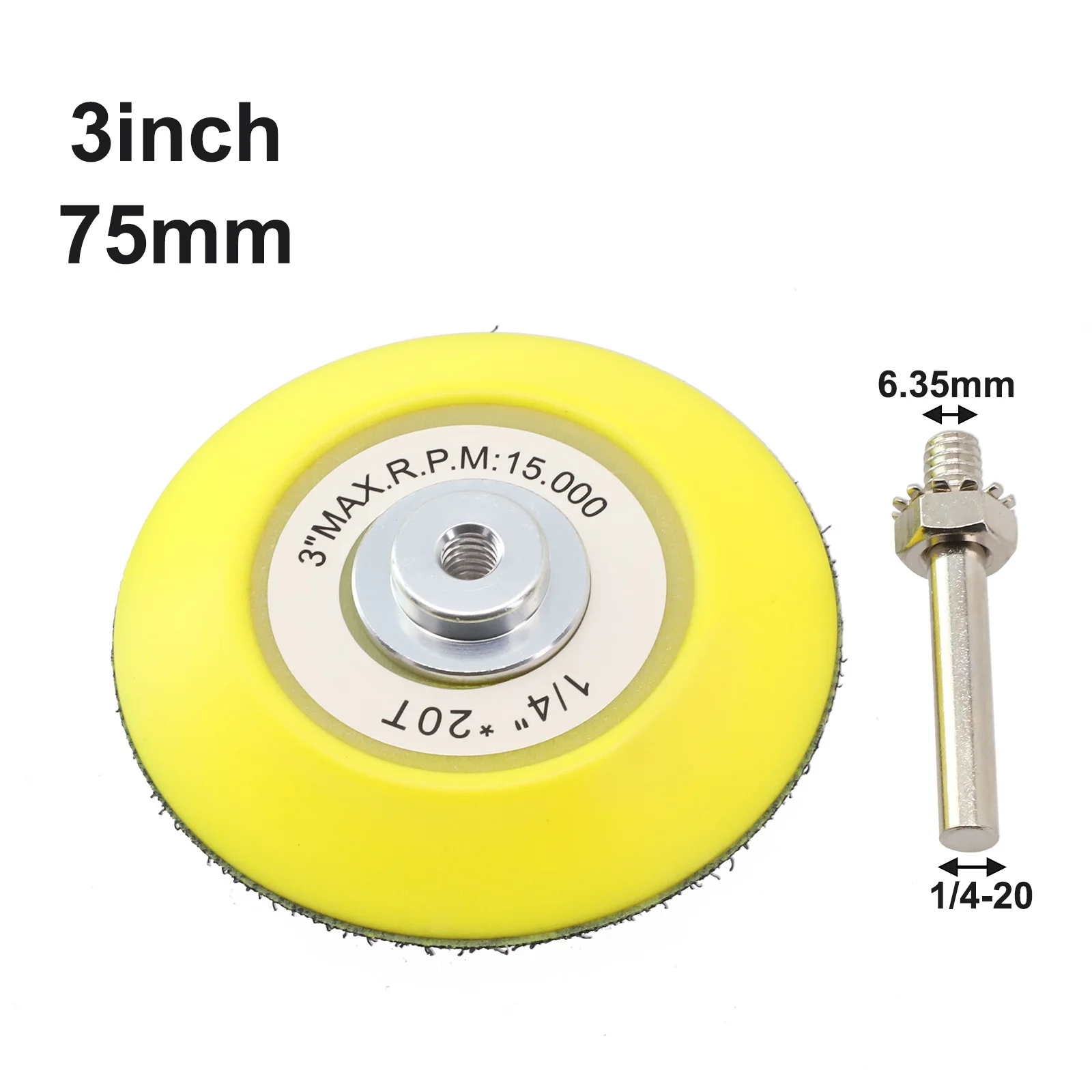 3inch Polishing Sanding Disc Backing Pads Hook And Loop Plate For Air Sander DA Orbital Sanders Grinding Polishing Wheel
3inch Polishing Sanding Disc Backing Pads Hook And Loop Plate For Air Sander DA Orbital Sanders Grinding Polishing Wheel
