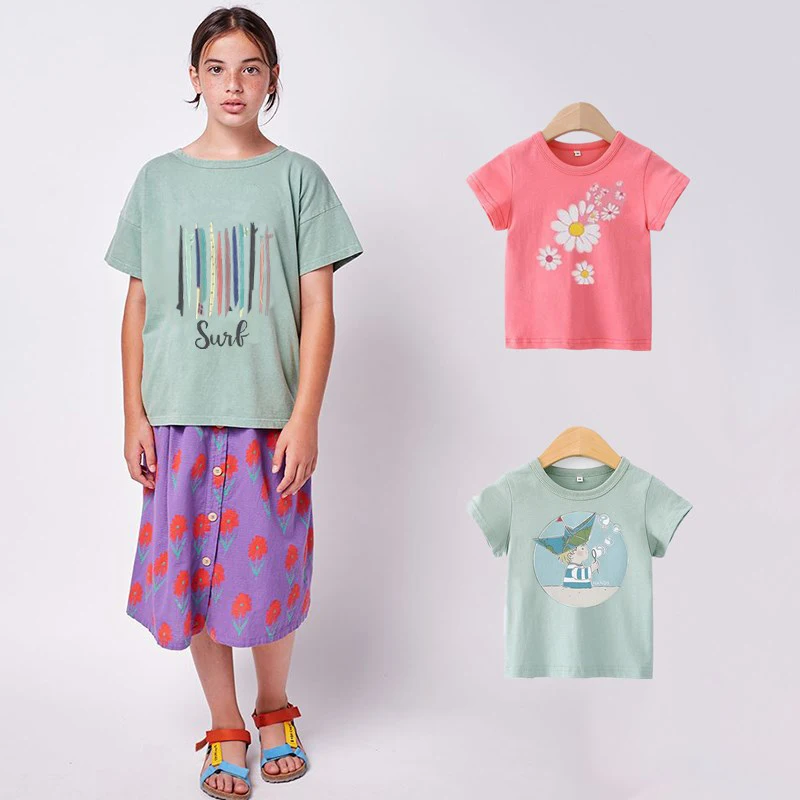 Детская футболка для мальчиков и девочек, детские рубашки с героями мультфильмов, летние хлопковые футболки с короткими рукавами для малыш...
Детская футболка для мальчиков и девочек, детские рубашки с героями мультфильмов, летние хлопковые футболки с короткими рукавами для малыш...