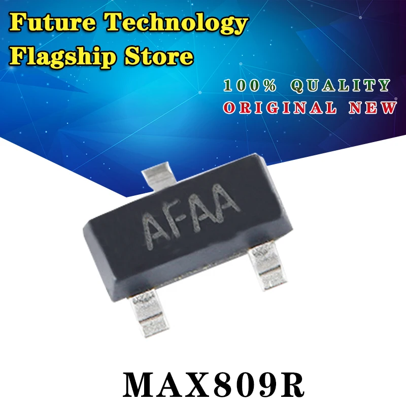 50 uds.Chip de reinicio SMD MAX809 MAX809R max809rer AFAASilk pantalla SOT-23,
50 uds.Chip de reinicio SMD MAX809 MAX809R max809rer AFAASilk pantalla SOT-23,