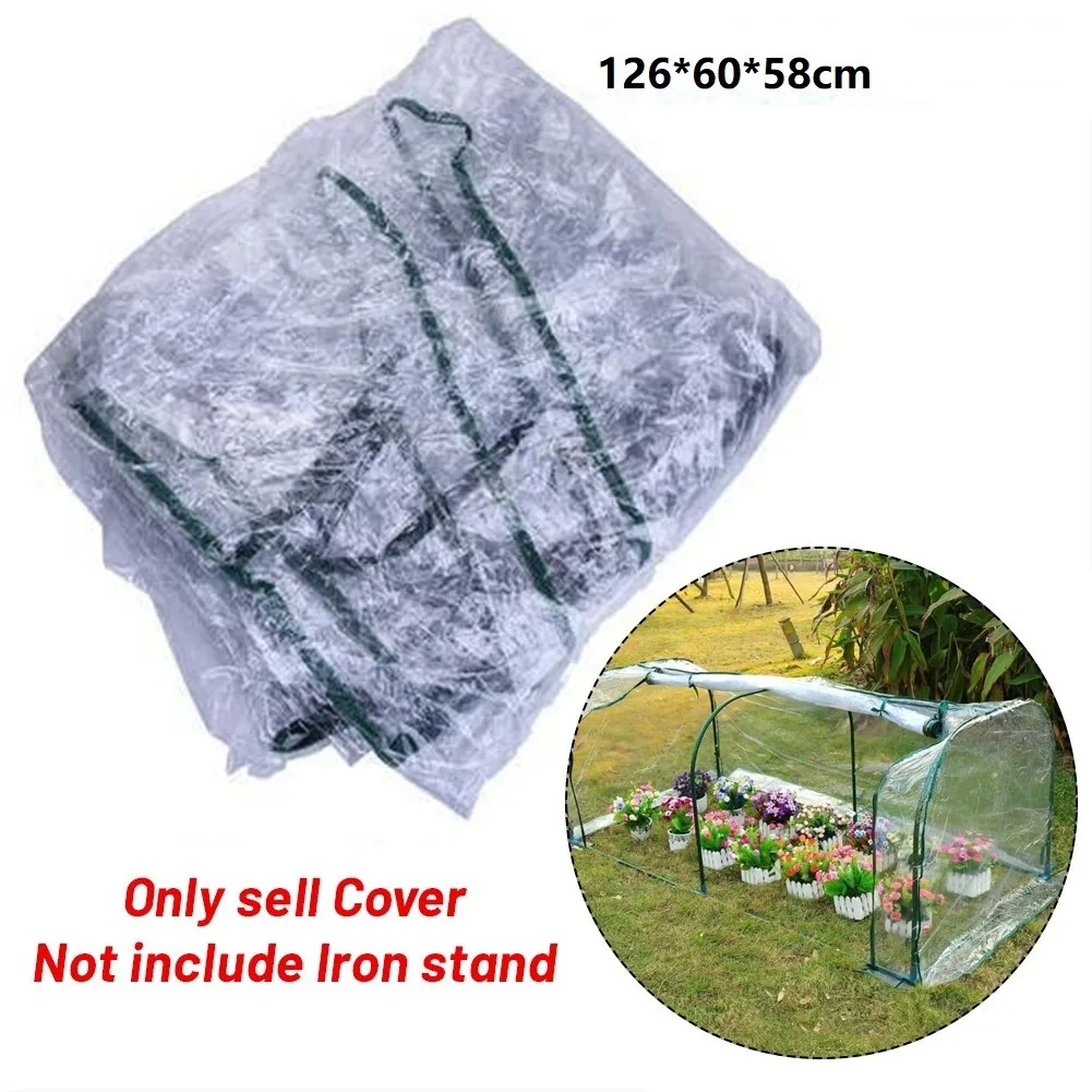 120X60X50CM Transparent PVC Tunnel Greenhouse Grow House Water-resistant Plastic Covering Greenhouse Cover Roll-up Zippered Pads
120X60X50CM Transparent PVC Tunnel Greenhouse Grow House Water-resistant Plastic Covering Greenhouse Cover Roll-up Zippered Pads
