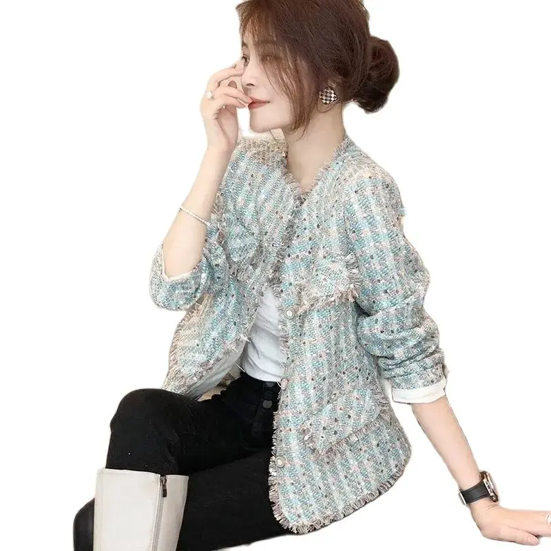 Celebrity Coat Girl Spring Autumn 2023 New Style Senior Sense Coarse Flower Woolen Upper Garment Temperament Women Overcoat
Celebrity Coat Girl Spring Autumn 2023 New Style Senior Sense Coarse Flower Woolen Upper Garment Temperament Women Overcoat