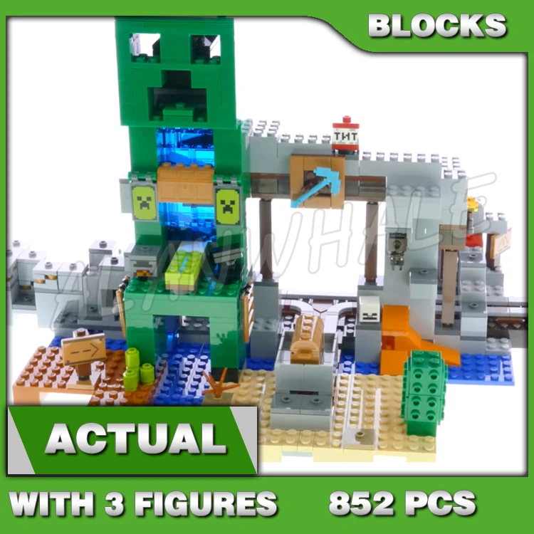 852pcs Game My World The Mine With Rail Track Minecart Desert Mesa Statue 11363 Building Blocks Toys Compatible With Model
852pcs Game My World The Mine With Rail Track Minecart Desert Mesa Statue 11363 Building Blocks Toys Compatible With Model