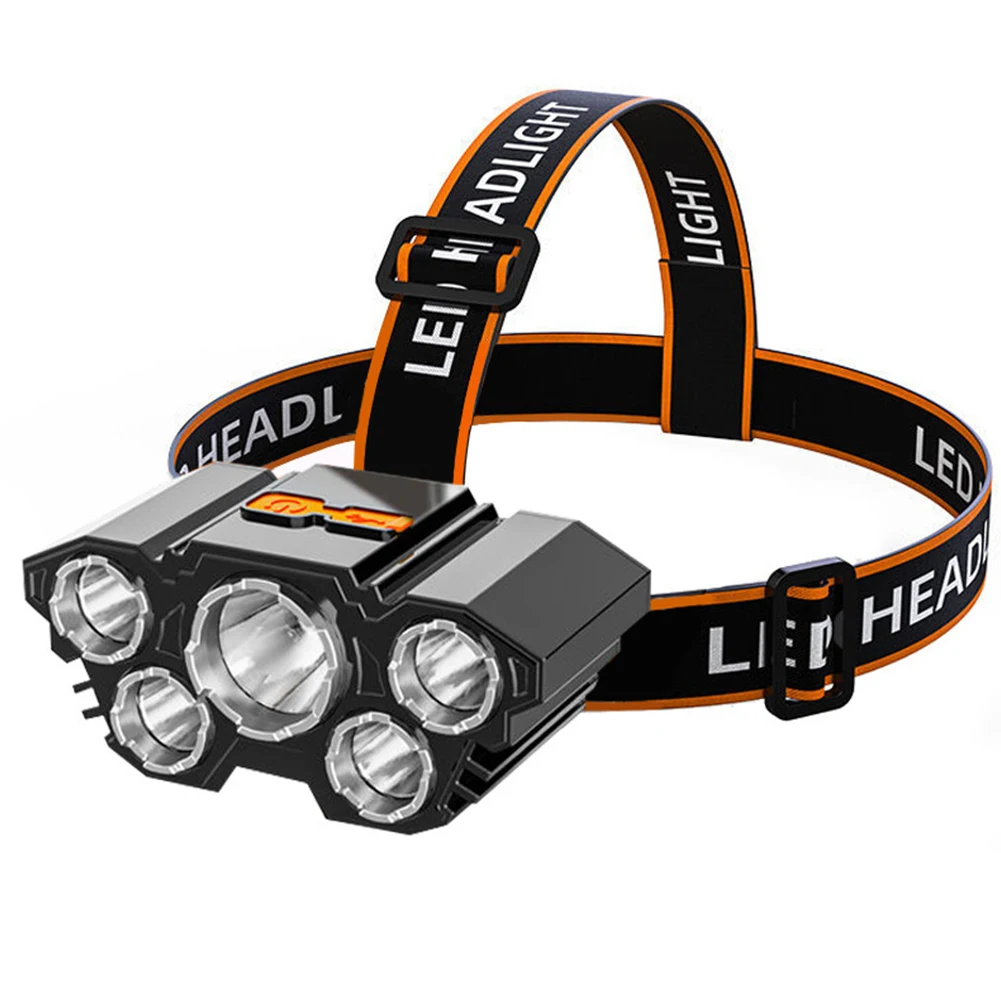 Waterproof Rechargeable Head Torch Headlamp 5 Led Strong Lights Inspection Light Hands Free Lighting Lightweight Super Bright
Waterproof Rechargeable Head Torch Headlamp 5 Led Strong Lights Inspection Light Hands Free Lighting Lightweight Super Bright