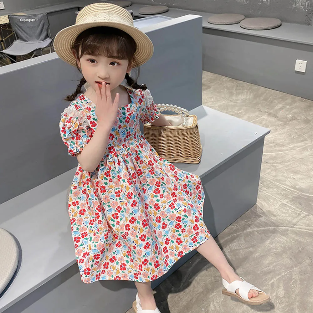 Baby Girls Dresses 2022 Summer Kids Clothes New Floral Short Sleeve Toddler Girls Costume Cute Cotton Kids Clothing Print Dress
Baby Girls Dresses 2022 Summer Kids Clothes New Floral Short Sleeve Toddler Girls Costume Cute Cotton Kids Clothing Print Dress