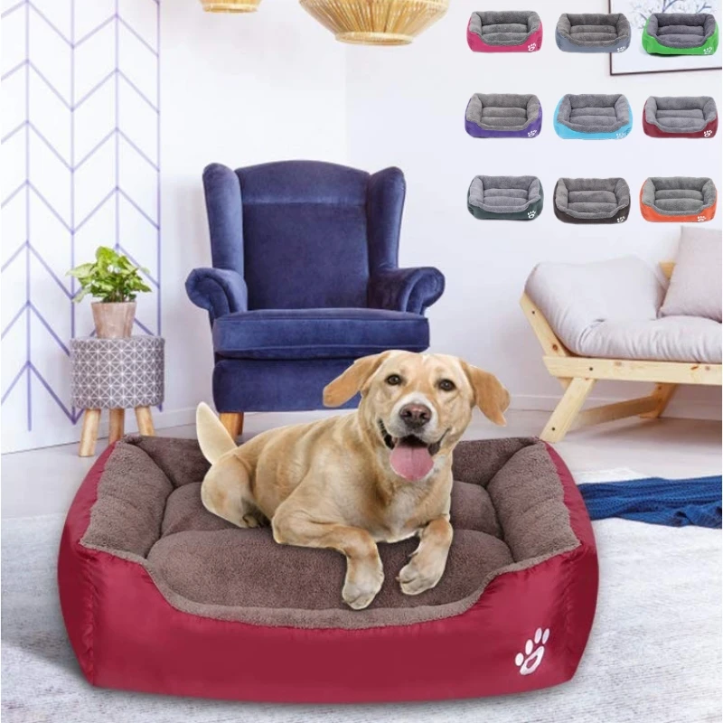 Bed for Dog Winter Warm Plush Kennel Waterproof Cat House Pet Sleeping Sofa Large Dog Sofa Summer Calming Dog Bed Cat Mats
Bed for Dog Winter Warm Plush Kennel Waterproof Cat House Pet Sleeping Sofa Large Dog Sofa Summer Calming Dog Bed Cat Mats