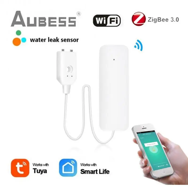 Tuya Zigbee/Wi-Fi детектор утечки воды детектор наводнения умный дом сигнализация перелив полная вода удаленный сигнализация защита безопасности Smartlife
Tuya Zigbee/Wi-Fi детектор утечки воды детектор наводнения умный дом сигнализация перелив полная вода удаленный сигнализация защита безопасности Smartlife