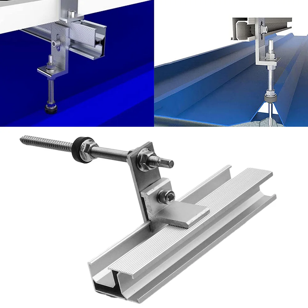 Solar Panel Screw Rail Bracket Set M10x200 Single Rail Climber Set Photovoltaic Mounting Rail Solar Panel Racking Mounts Bracket
Solar Panel Screw Rail Bracket Set M10x200 Single Rail Climber Set Photovoltaic Mounting Rail Solar Panel Racking Mounts Bracket