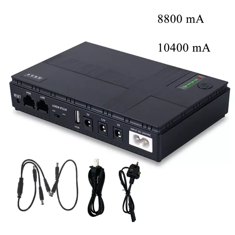 587D 5V USB 9V 12V 5,5x2,5mm непрерывное резервное устройство питания для беспроводного маршрутизатора смартфона домашней камеры
587D 5V USB 9V 12V 5,5x2,5mm непрерывное резервное устройство питания для беспроводного маршрутизатора смартфона домашней камеры