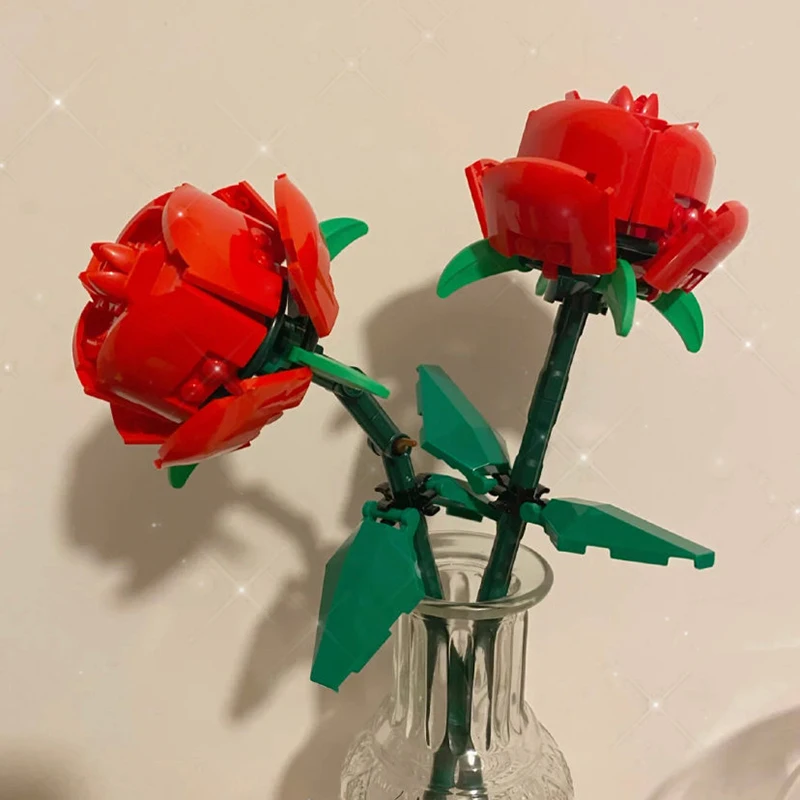 Rose Assembled Building Blocks Valentine's Day Gift Tulip Assembled Building Blocks Thanksgiving Teacher's Day Gift Girl Toy
Rose Assembled Building Blocks Valentine's Day Gift Tulip Assembled Building Blocks Thanksgiving Teacher's Day Gift Girl Toy