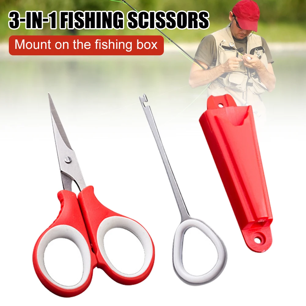 3 In 1 Fishing Scissors Set With Unhook Extractor Portable Stainless Steel Fishing Braid Line Cutter Fishing Tackles Goods
3 In 1 Fishing Scissors Set With Unhook Extractor Portable Stainless Steel Fishing Braid Line Cutter Fishing Tackles Goods