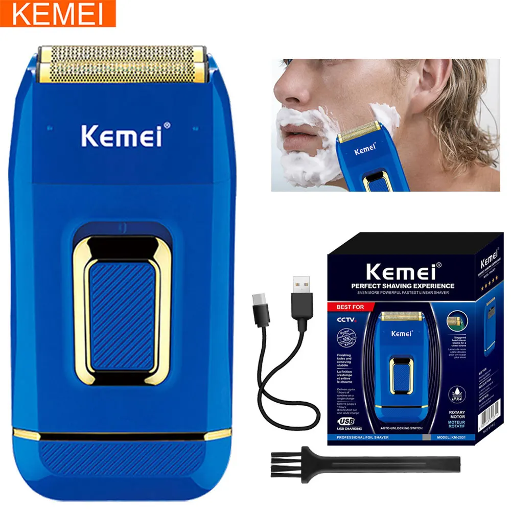 Kemei Electric Razor For Men Shaver Portable Powerful Shaving Machine LCD Display Rechargeable Hair Beard Trimmer Clipper 4
Kemei Electric Razor For Men Shaver Portable Powerful Shaving Machine LCD Display Rechargeable Hair Beard Trimmer Clipper 4