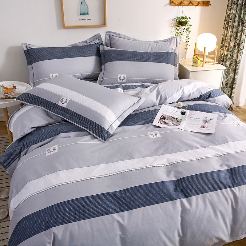 100% Cotton Down Duvet Cover High Quality Printed Quilt Blanket Cover Comfortable Zippered Single Double King Bed Quilt Cover
100% Cotton Down Duvet Cover High Quality Printed Quilt Blanket Cover Comfortable Zippered Single Double King Bed Quilt Cover