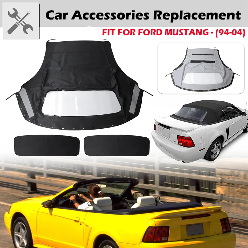 Convertible Top Cover Fit For Ford Mustang SVT Cobra Cabriolet 2001 - 2004 Sunshade Waterproof PU Fabric Car Roof Soft Ceiling
Convertible Top Cover Fit For Ford Mustang SVT Cobra Cabriolet 2001 - 2004 Sunshade Waterproof PU Fabric Car Roof Soft Ceiling