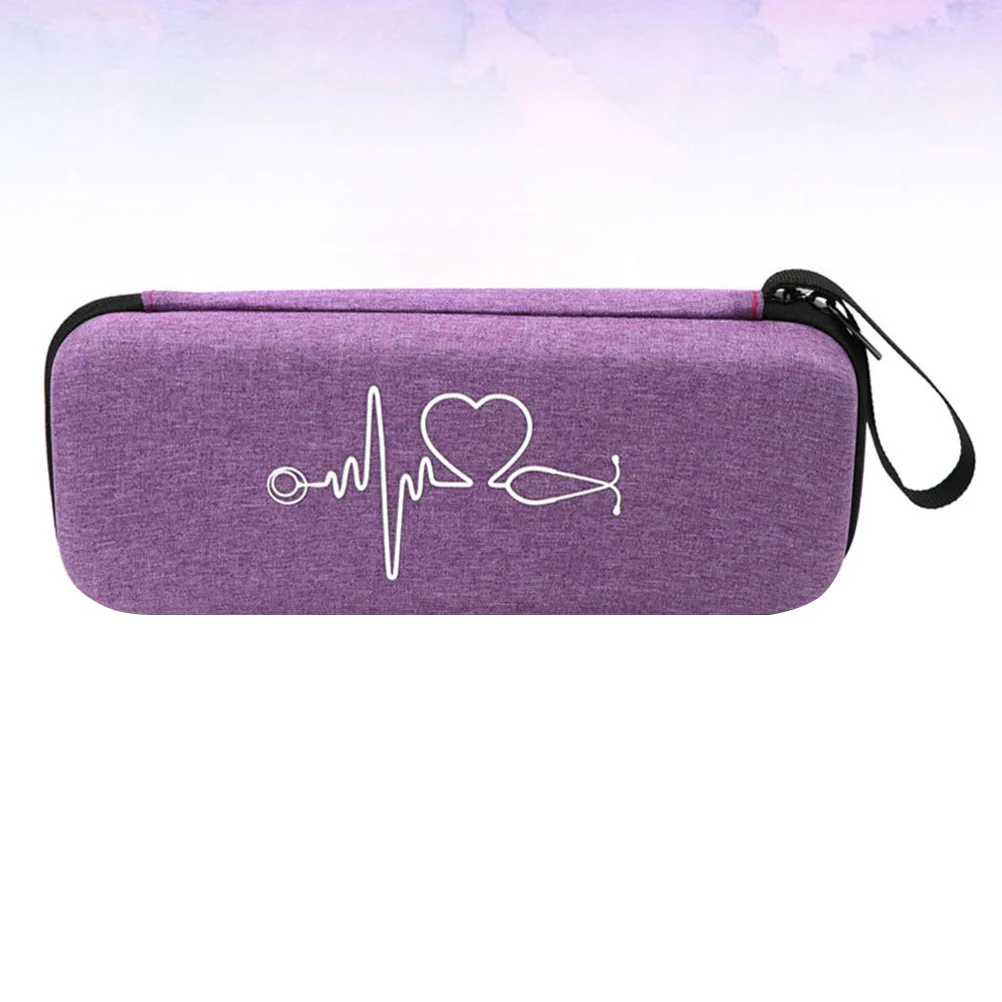 

Stethoscope Carrying Case Shockproof EVA Stethoscope Storage Bag Portable Organizer Box Compatible with Litш