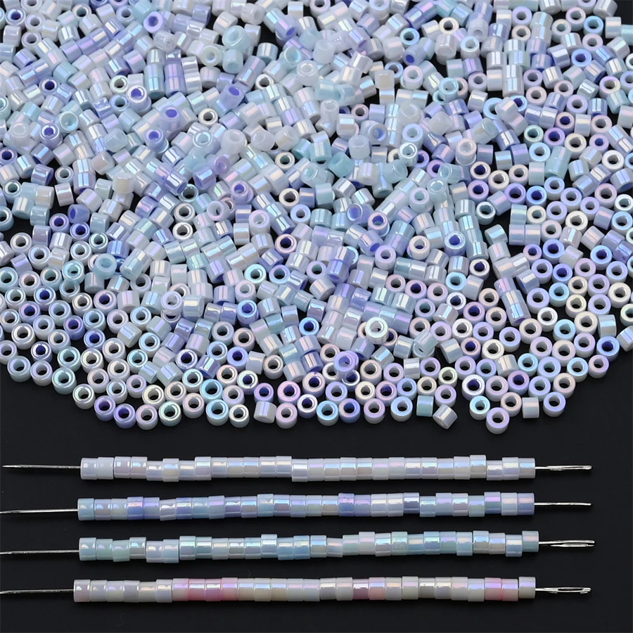 

2mm Miyuki Japanese Beads Colorful Waist Glass Delica Seed Beads Charm For Jewelry Making Necklace Diy Supplies Accessories