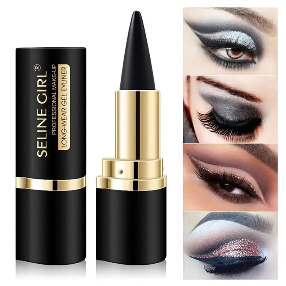 1PC Black Tube Lipstick-style Ribbon Eyeliner Black Liner Long Waterproof Lasting Cream Eye Portable Pen Lasting Natural U0E1
1PC Black Tube Lipstick-style Ribbon Eyeliner Black Liner Long Waterproof Lasting Cream Eye Portable Pen Lasting Natural U0E1