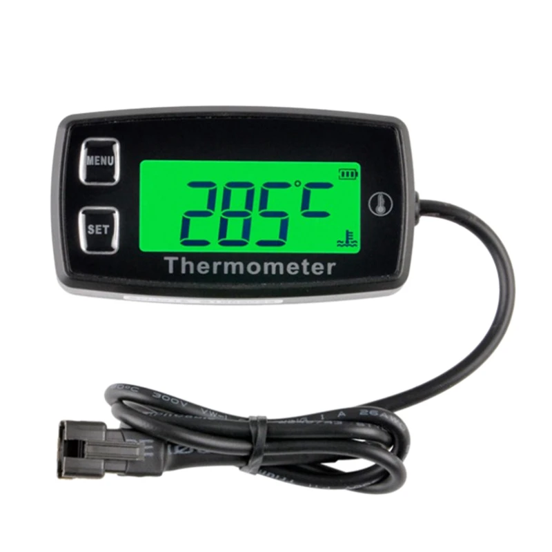 Digital LCD Engine Temperature Gaugeover-Temperature Alert,Green Backlight Display,For Generator Motorcycle Dirtbike ATV
Digital LCD Engine Temperature Gaugeover-Temperature Alert,Green Backlight Display,For Generator Motorcycle Dirtbike ATV