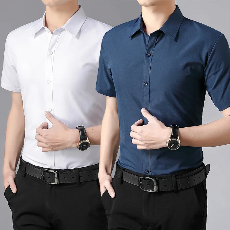 2023 New Men's Dress Shirt Men's Short Sleeve Shirt Business Office Party Shirt Short Sleeve Shirt Men's clothing
2023 New Men's Dress Shirt Men's Short Sleeve Shirt Business Office Party Shirt Short Sleeve Shirt Men's clothing