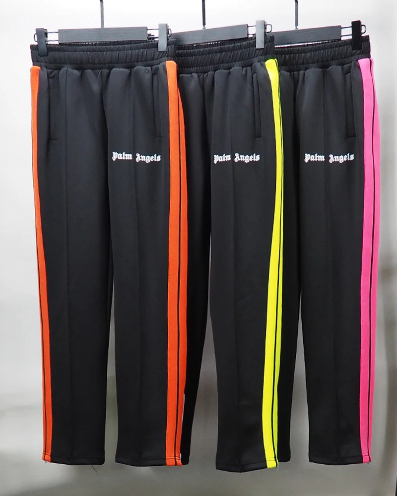 Palm Angels 22SS Logo Letters Striped Side Zipper Retro Campus Men Women Loose Sports Casual Pants
Palm Angels 22SS Logo Letters Striped Side Zipper Retro Campus Men Women Loose Sports Casual Pants