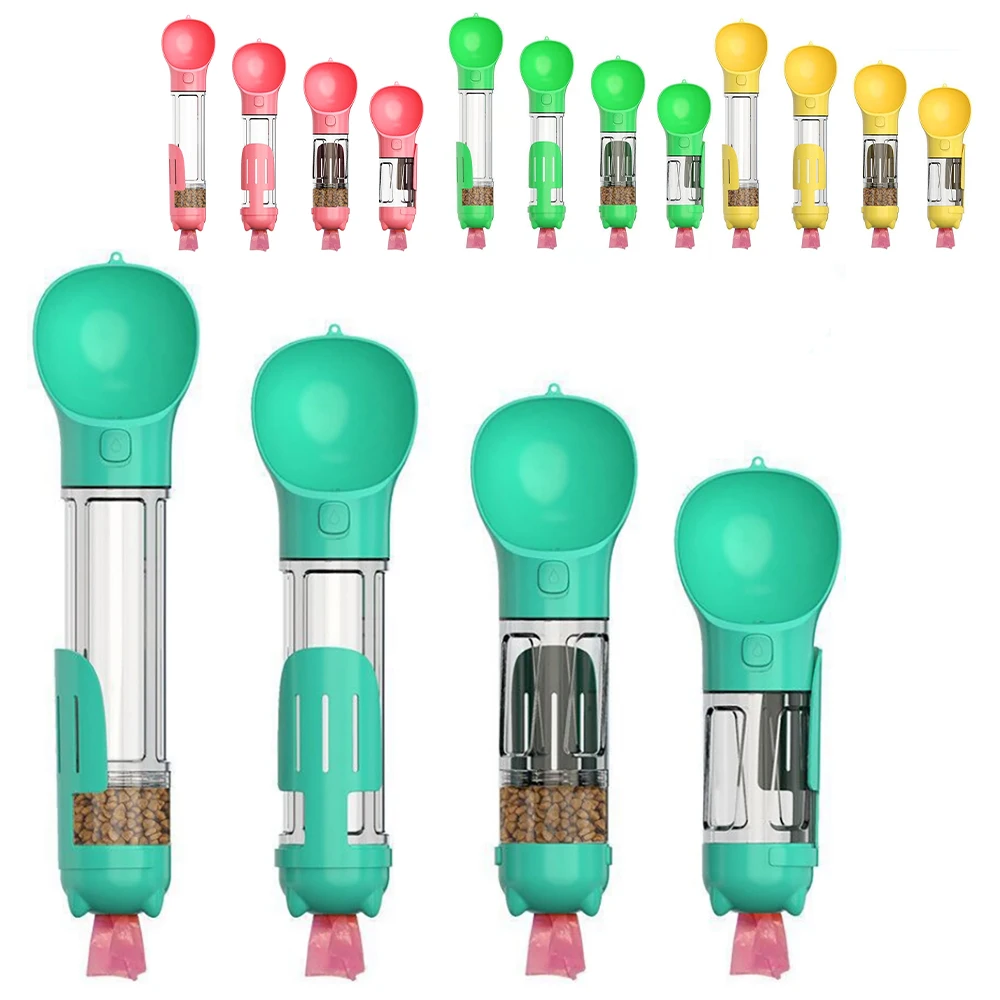 Portable Dog Water Bottle Food Feeder Beverage Dispenser 3 In 1 Multifunctional Dog Water Bottle Dog Food Container Cat Bowl 
Portable Dog Water Bottle Food Feeder Beverage Dispenser 3 In 1 Multifunctional Dog Water Bottle Dog Food Container Cat Bowl